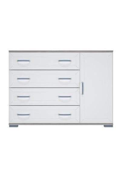 Комод МДФ №4 Венге/Клен Светлый (Ш-1100 × В-810 × Г-445)