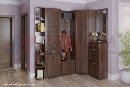 Прихожая Карина 05/В 2224, Ш 2033+1210, Г 352 мм