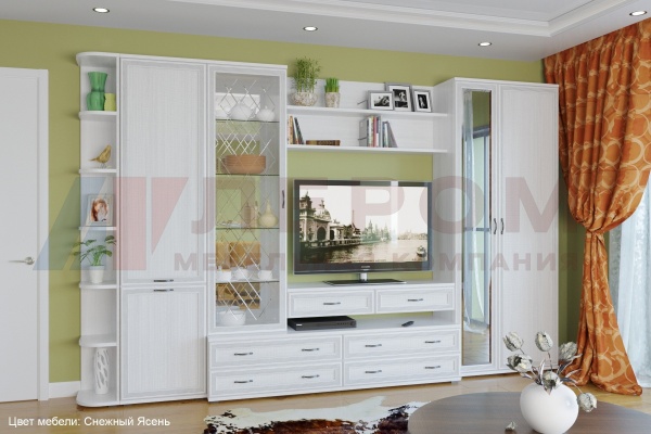 Гостиная-Стенка Карина-20 (В-2224 х Ш-3523 х Г-448 мм)