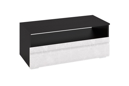 Гостиная Бостон-1/2 Венге/Бетон Белый (Ш-3200 мм x В-2000 мм x Г-450 мм)