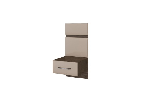Тумба прикроватная с надстройкой Ницца ( Ш-400 х В-900 х Г- 440 мм)
