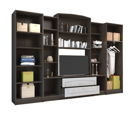 Гостиная Макарена Венге/Дуб (Ш-2790 х В-2000 х Г-440 мм)