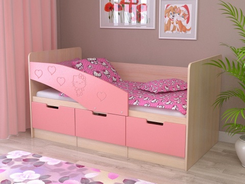 Детская Кровать Hello Kitty