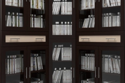 Книжный шкаф Мебелайн-47